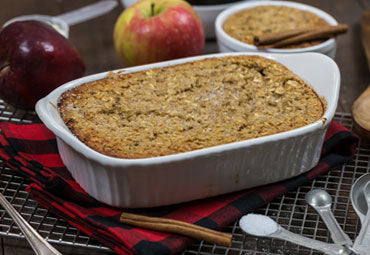 Baked Protein Apple Pie Oatmeal