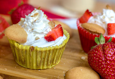 Lean Body Strawberry Shortcake Cupcakes