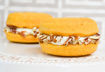Tempting Carrot Cake Protein Whoopie Pies