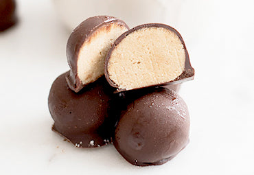 Dreamy Creamy Chocolate Peanut Butter Truffles