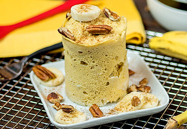 Sweet & Easy Banana Bread Protein Mug Cake