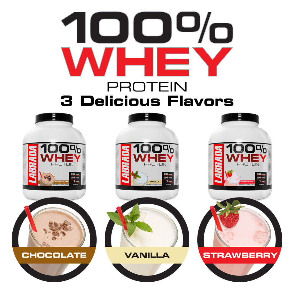 100% WHEY – LABRADA