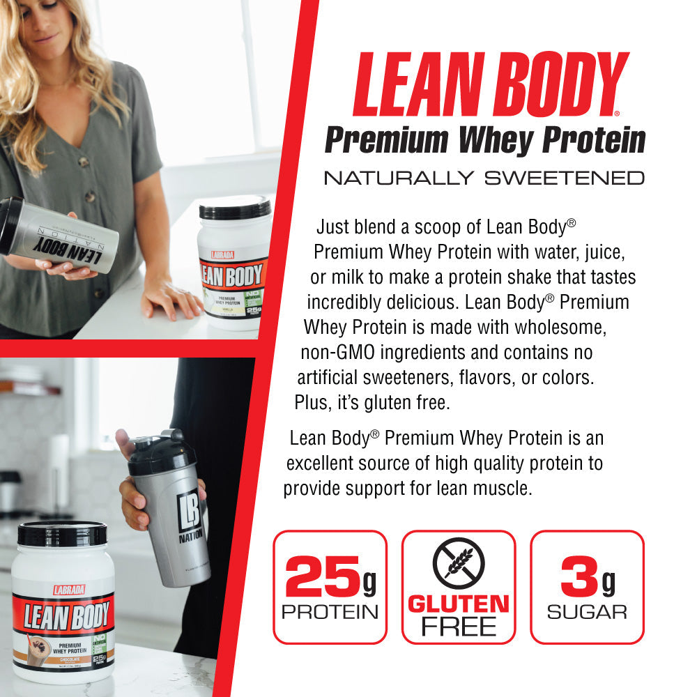 Lean Body Naturally Sweetened Protein Shake - S&S