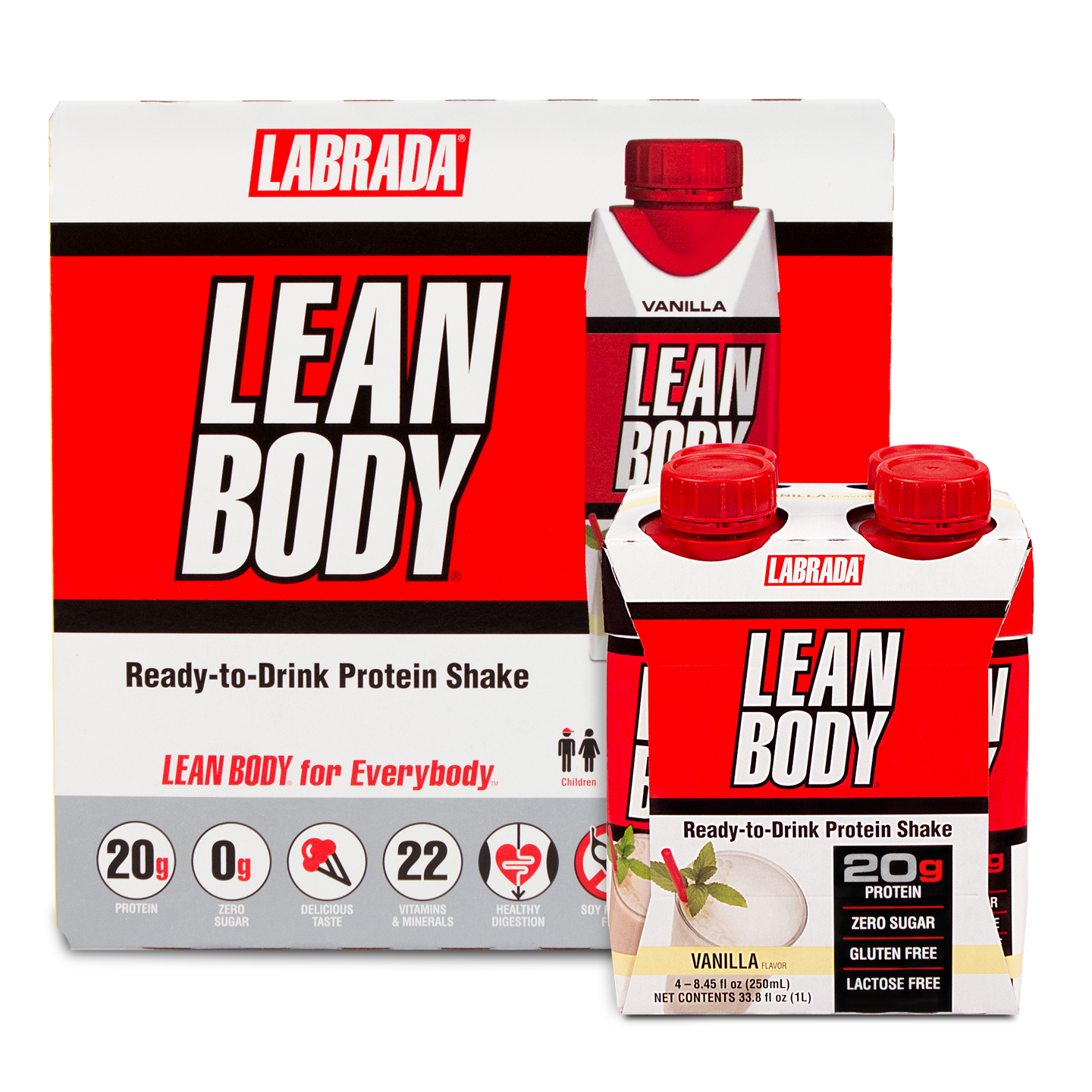 Lean Body Ready-to-Drink Protein Shake (8.45oz) 16 Pack - S&S